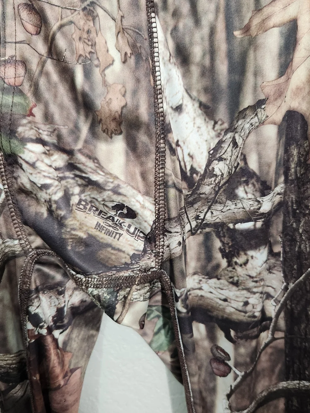 Men’s Camo Performance Leggings - Brown/Green